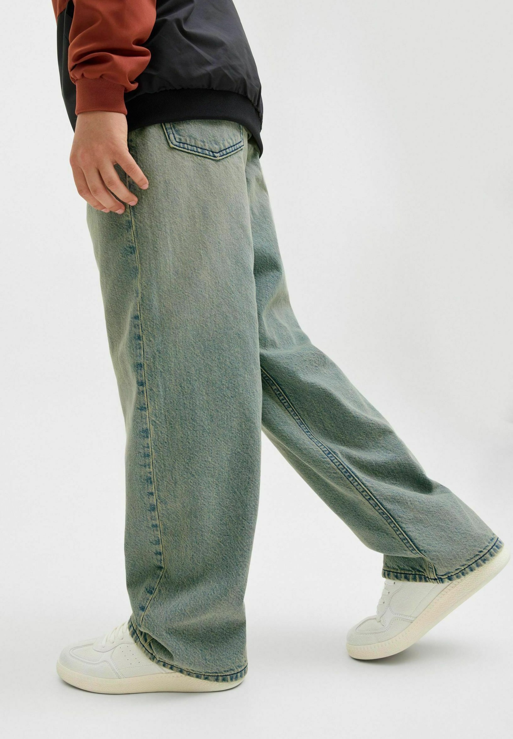 Jack & Jones Junior JJIALEX JJORIGINAL - Relaxed Fit Jeans - blauer Denim