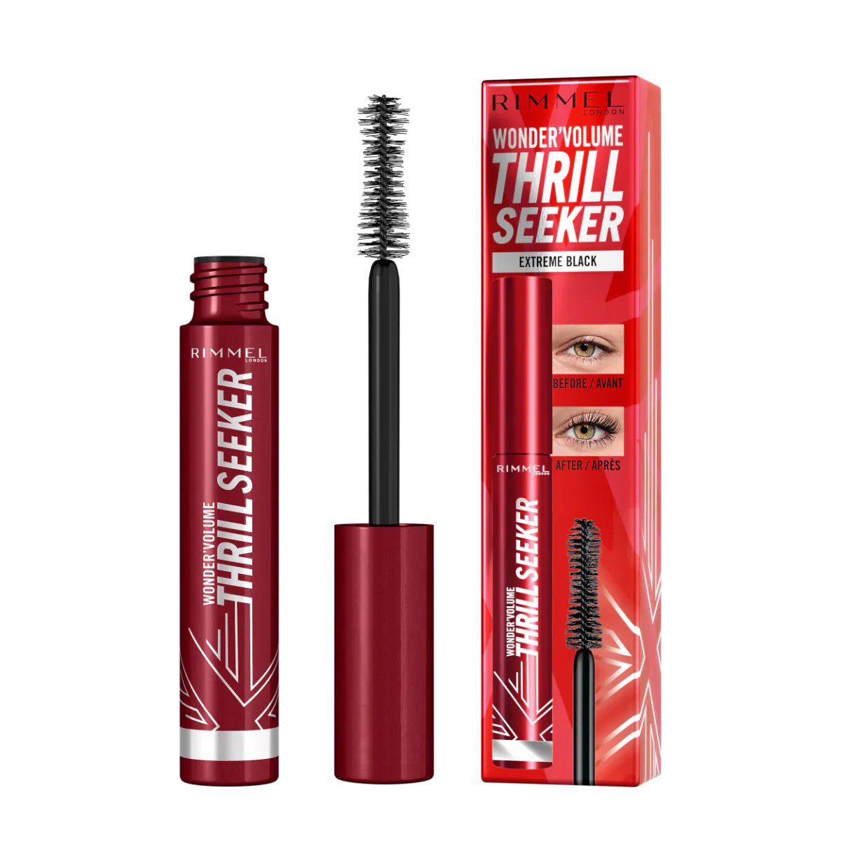 Rimmel Volume Thrill Seeker Tusz do rzęs, Black