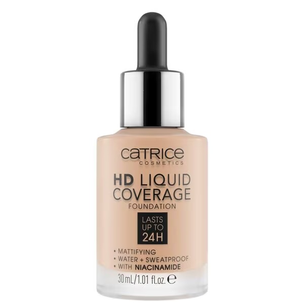 Catrice HD 030 Sand Beige šķidrais pārklājuma tonālais krēms<br>30ml