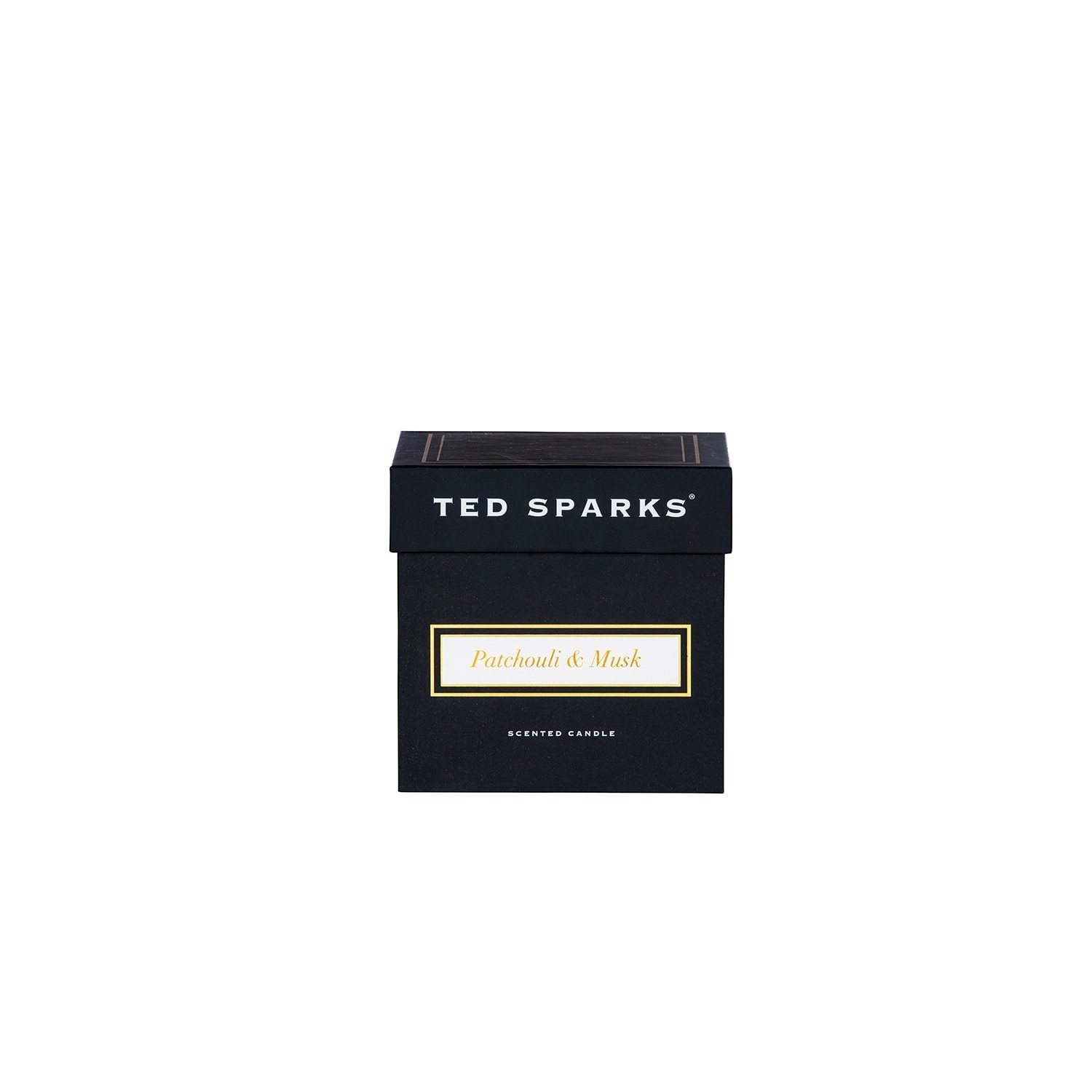 Ted Sparks Mirisna svijeća s mirisom pačulija i mošusa - 290 g