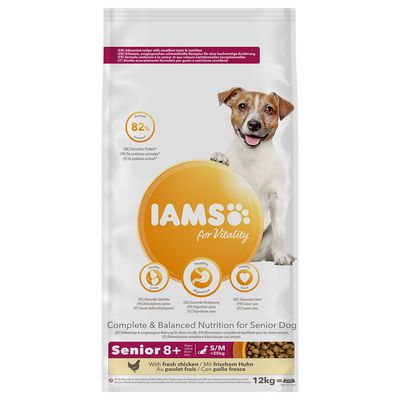 12 kg suchej karmy dla psów IAMS for Vitality – 7% zniżki!*