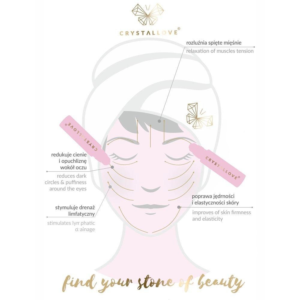 Pripomoček za nego rožnatega kremena Crystallove – 1 kos