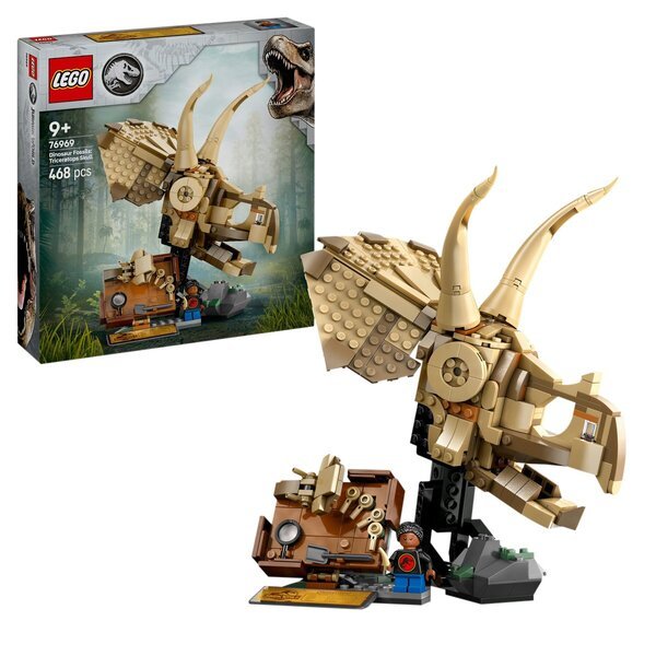 LEGO Jurski svijet 76969 Fosili dinosaura: Lobanja Triceratopsa