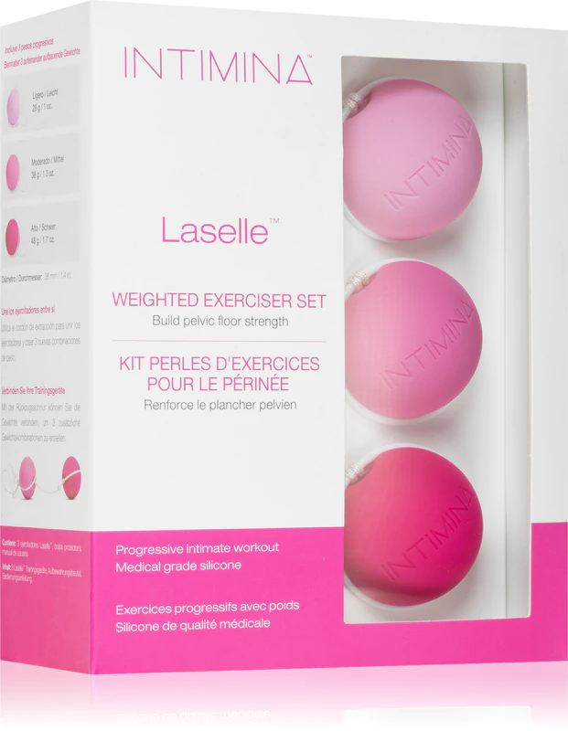 Rotina de Kegel Intimina Lassele bolas de gueixa