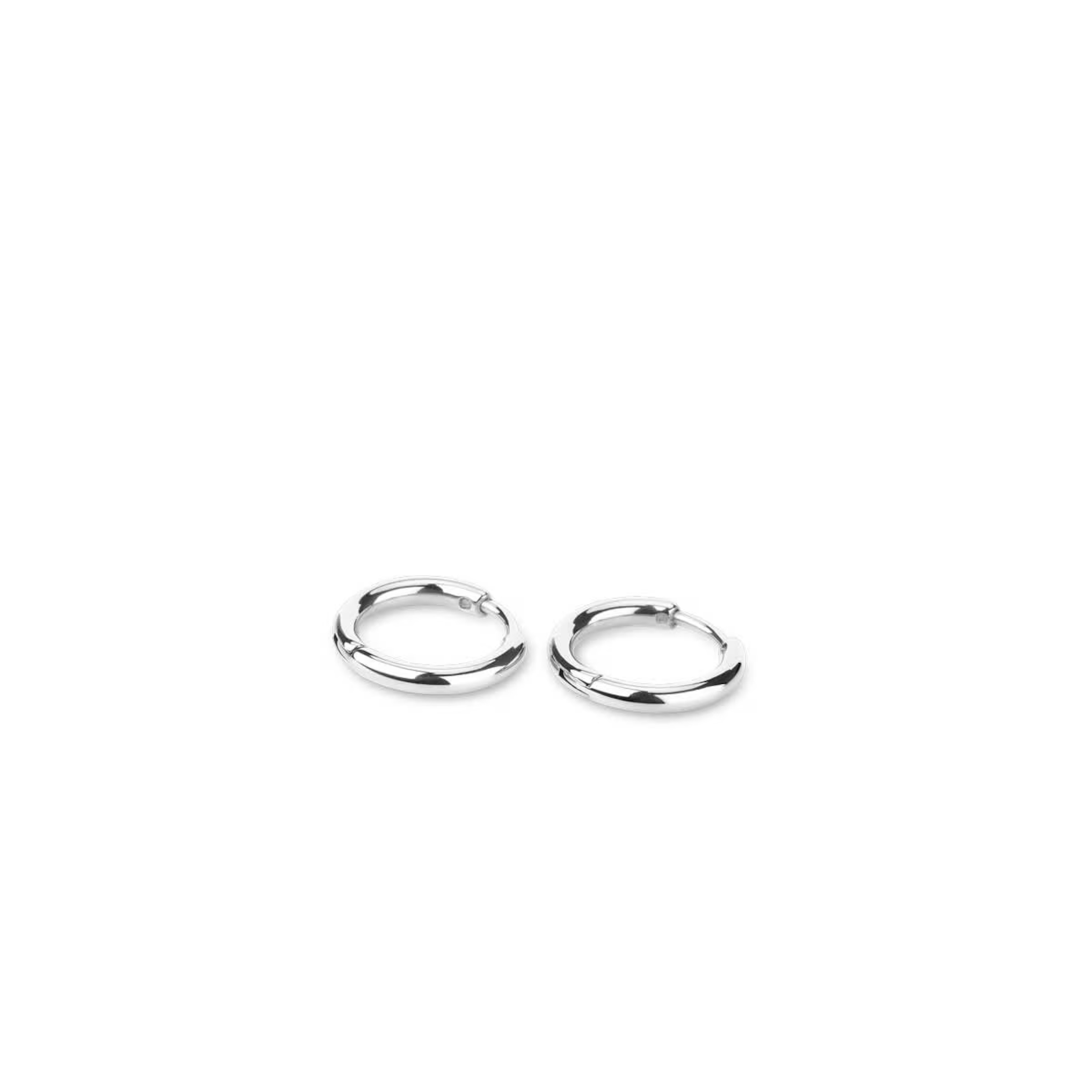 Boucles d'oreilles créoles en argent filigrané