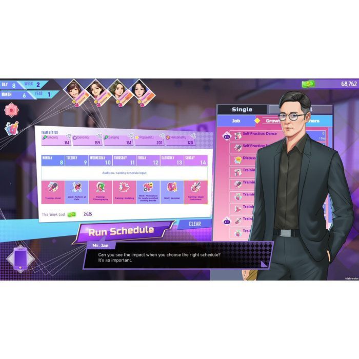 K-pop Idol Stories Road to Debut - Jeu PS5