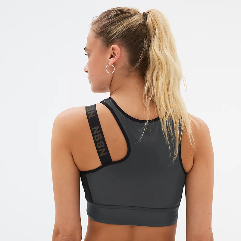 Biustonosz damski Q Speed Shape Shield Crop – SZARY