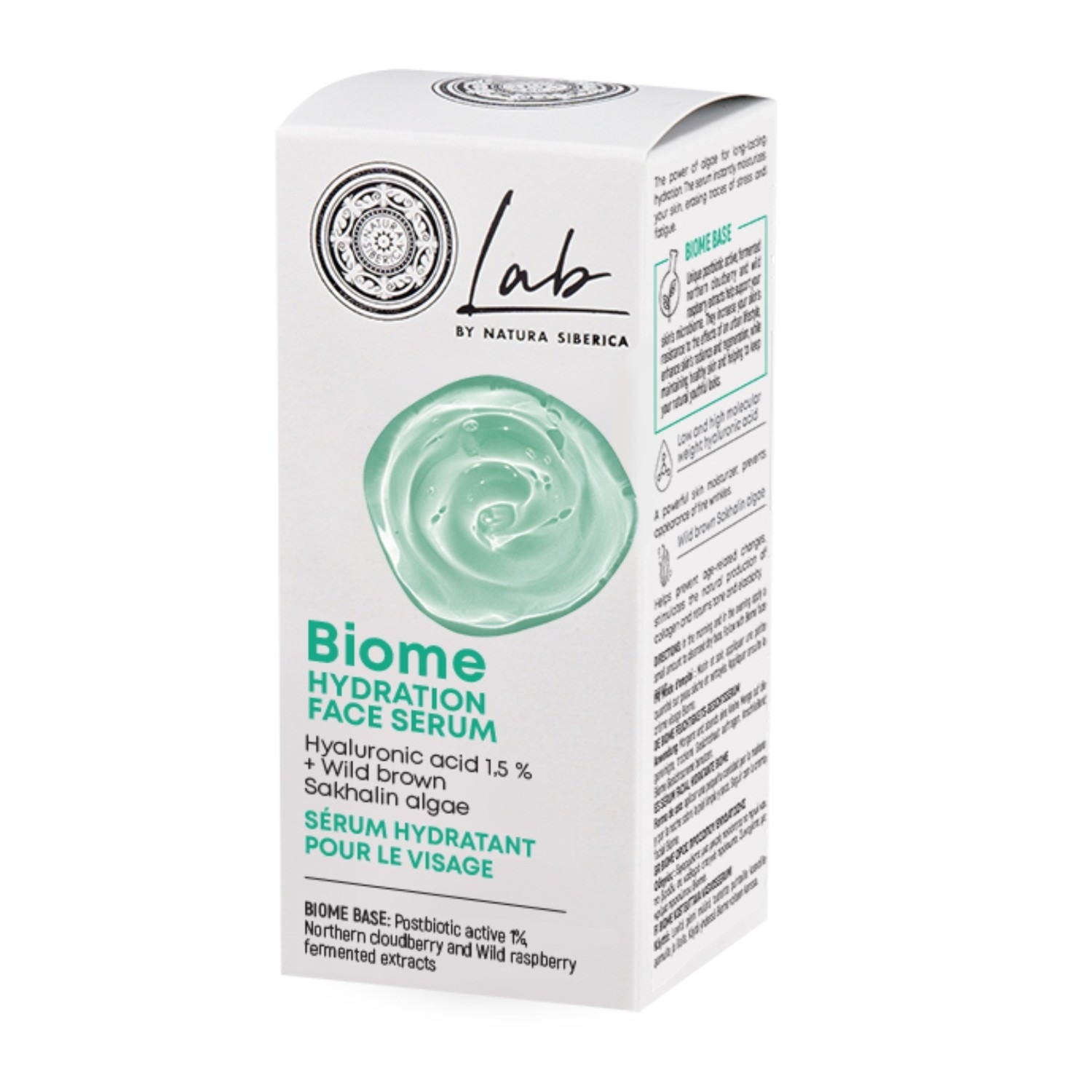 Natura Siberica LAB BIOME Sérum visage Hydratant