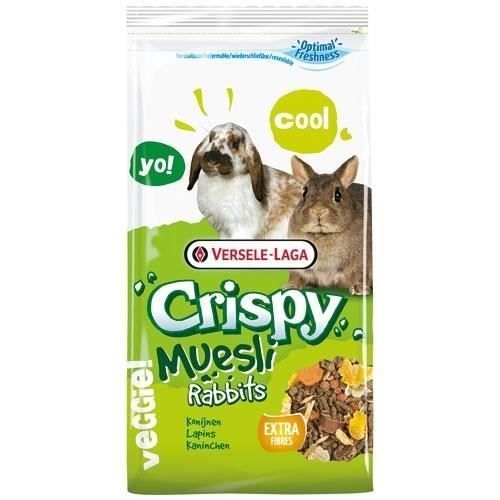 Cibo per roditori - VERSELE LAGA - Muesli croccante - Mix per conigli nani - sacco da 1 kg