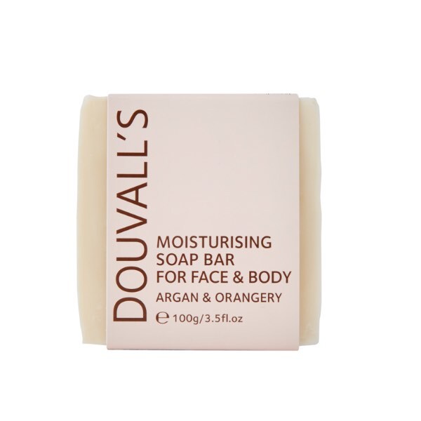 Douvall's biologische argan- en sinaasappelzeep 100 g