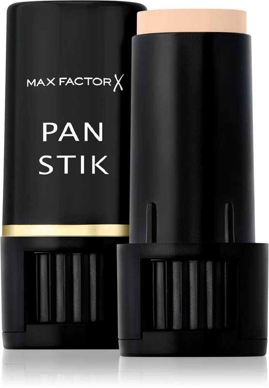 Base e corretivo Max Factor Pan Stik em um só produto