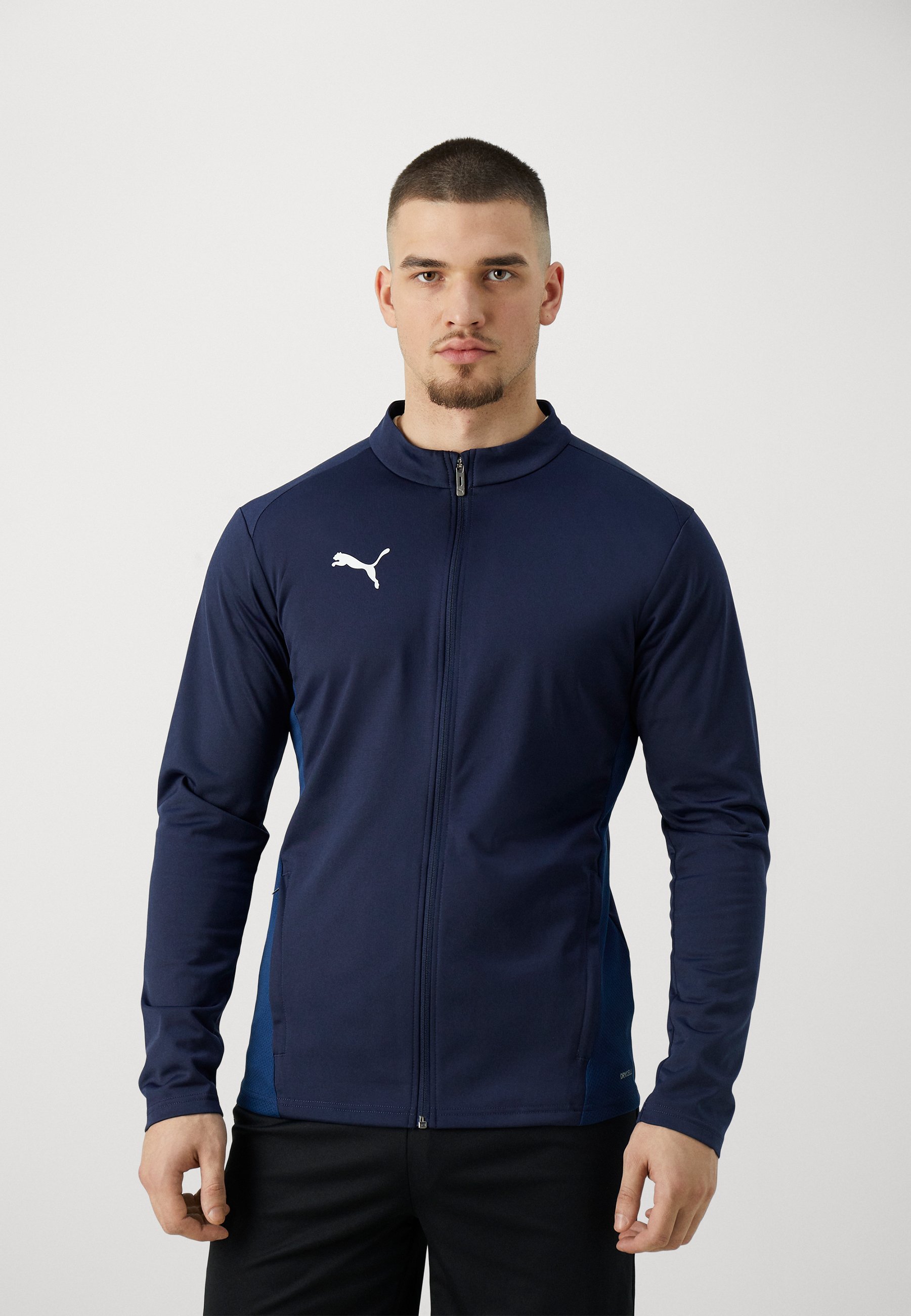 Puma TEAMGOAL - Treeningjakk - tumesinine/pärsia sinine