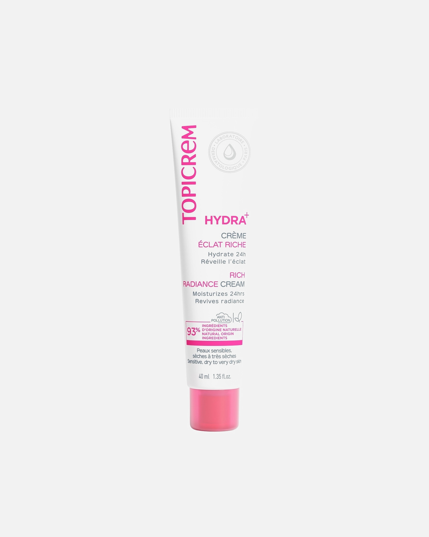 Topicrem Hydra+ crème éclat riche