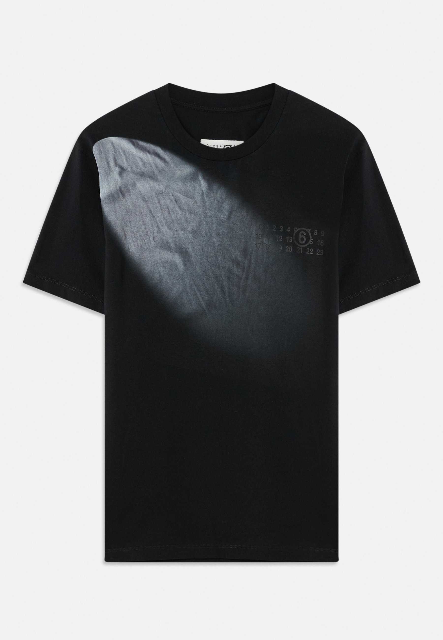 MM6 Maison Margiela T-skjorte med trykk - svart