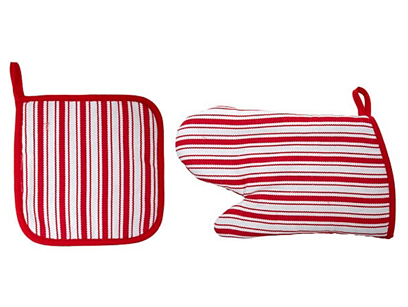 Rękawica kuchenna z łapką Red Stripes