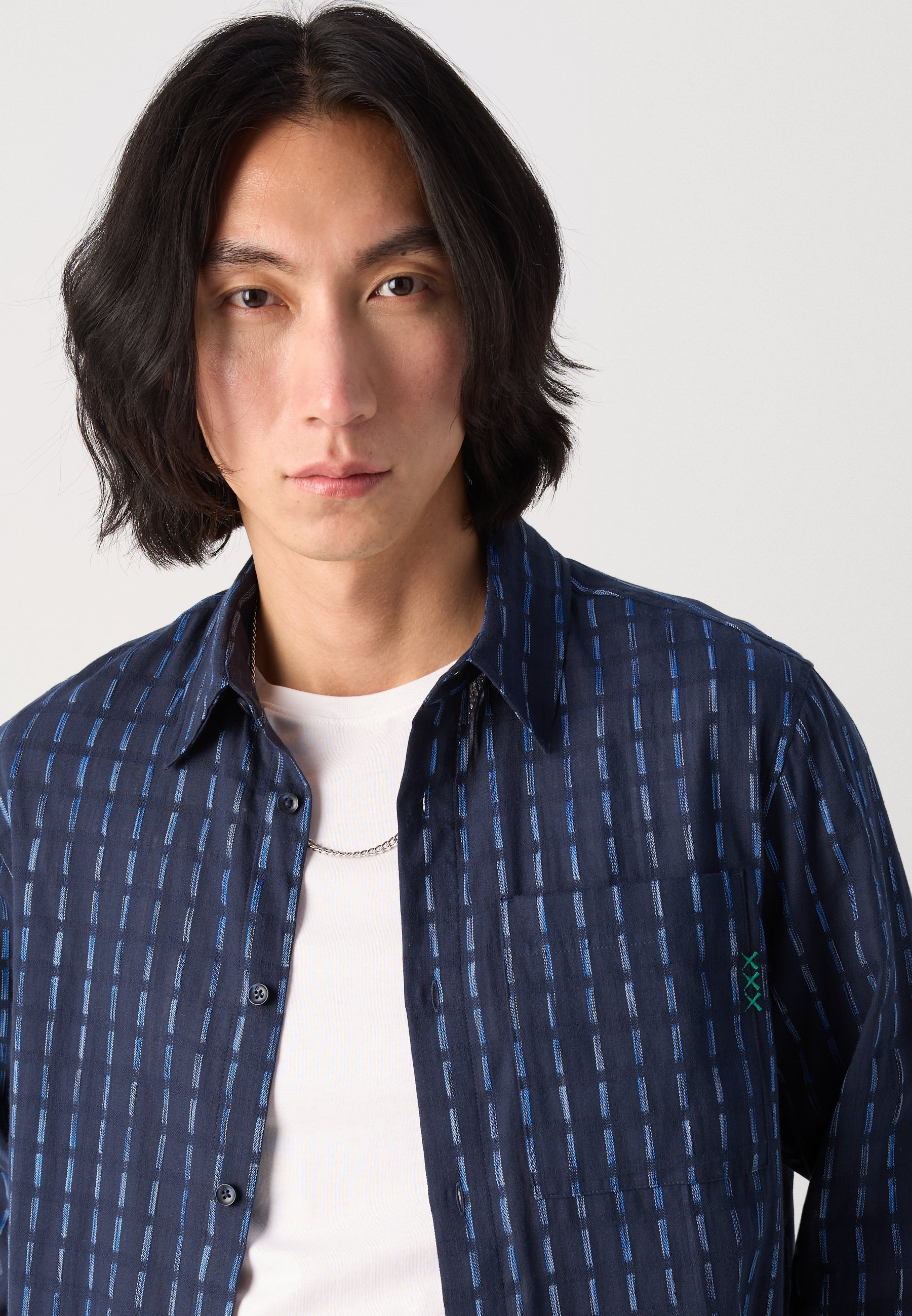 Camicia a righe Scotch & Soda - Camicia - blu navy/blu