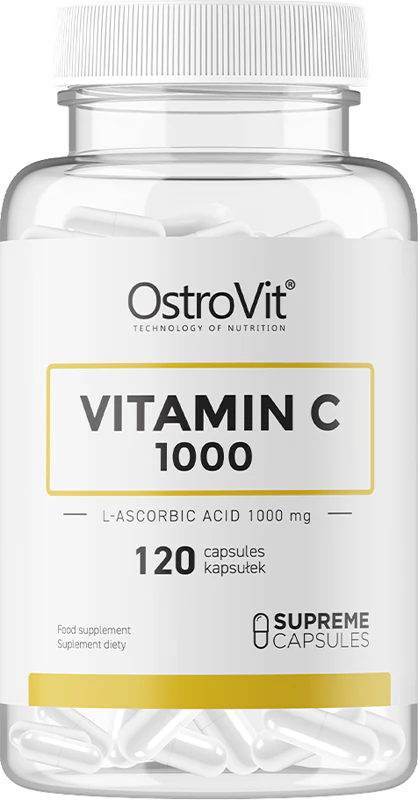 Výživový doplnok OstroVit Vitamín C 1000 mg na posilnenie imunity