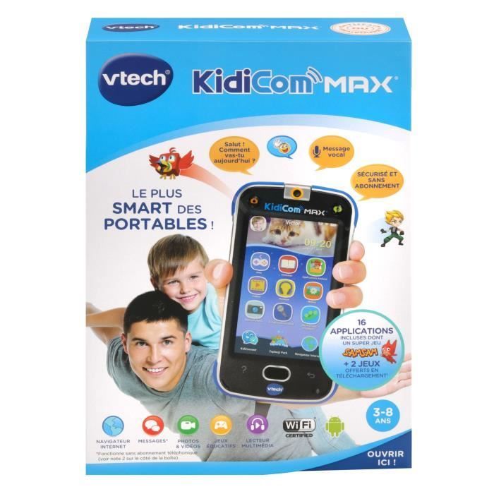 VTECH - Kidicom Max Blue - Children's Smartphone