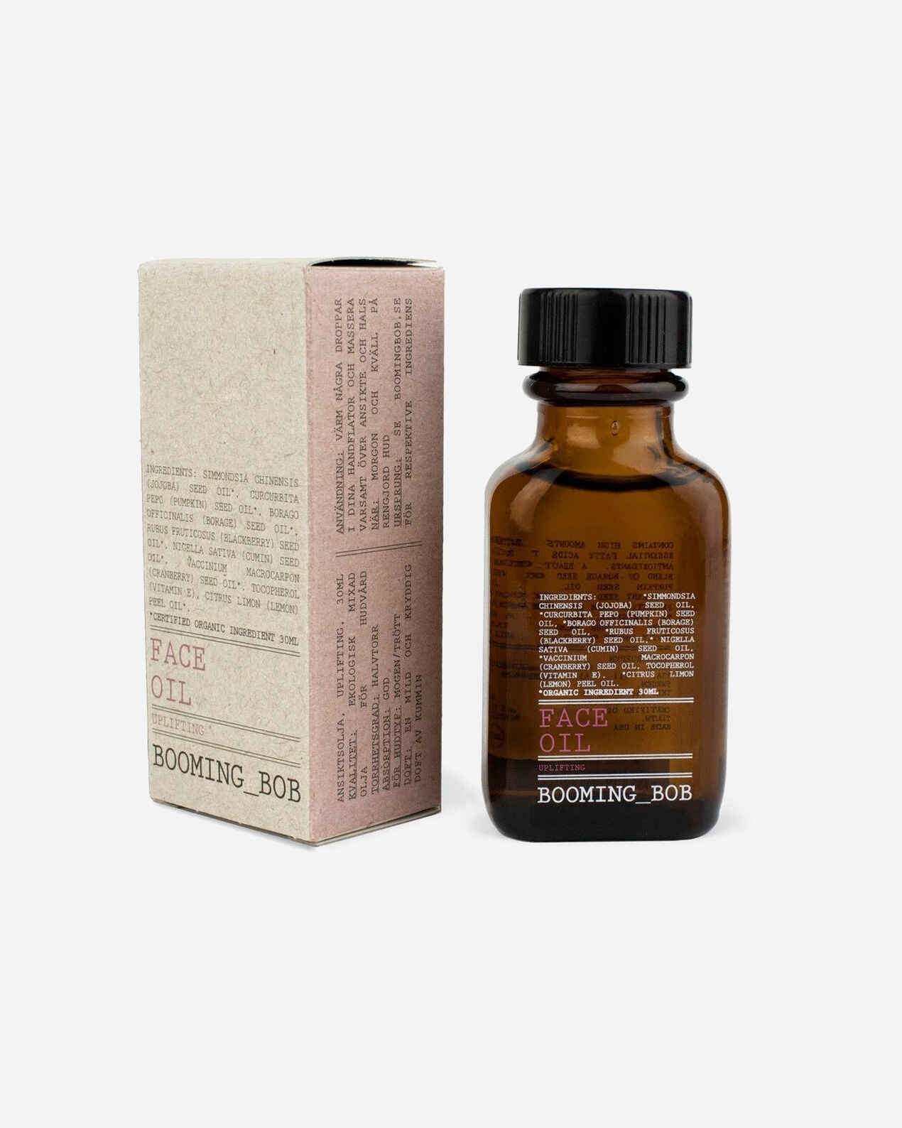 „Booming Bob“ gaivinamasis veido aliejus – 30 ml