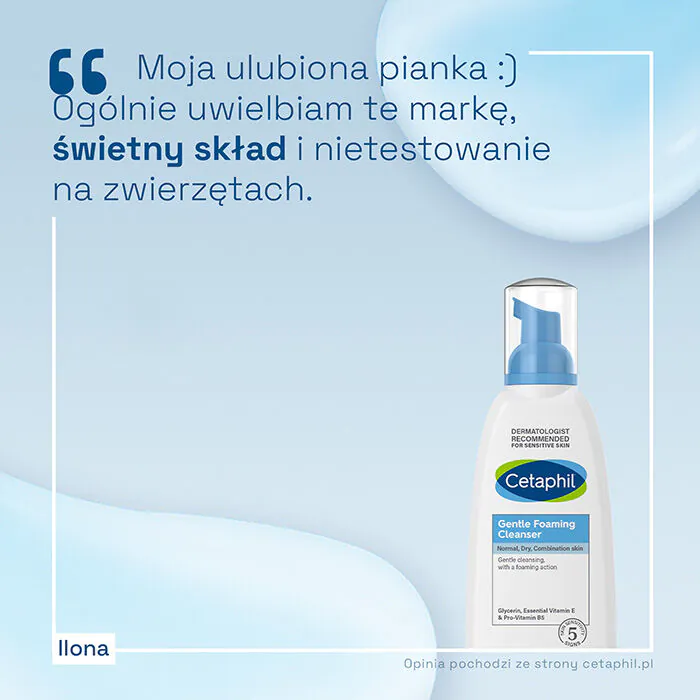 Cetaphil Lekka Pianka do mycia twarzy
