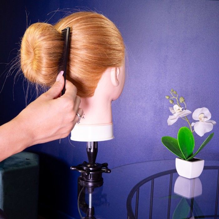 Styling Head with Natural Hair Hair Design Yoghi