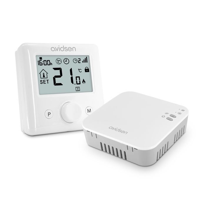 HomeFlow WL draadloze thermostaat voor cv-ketels - Avidsen - 127047
