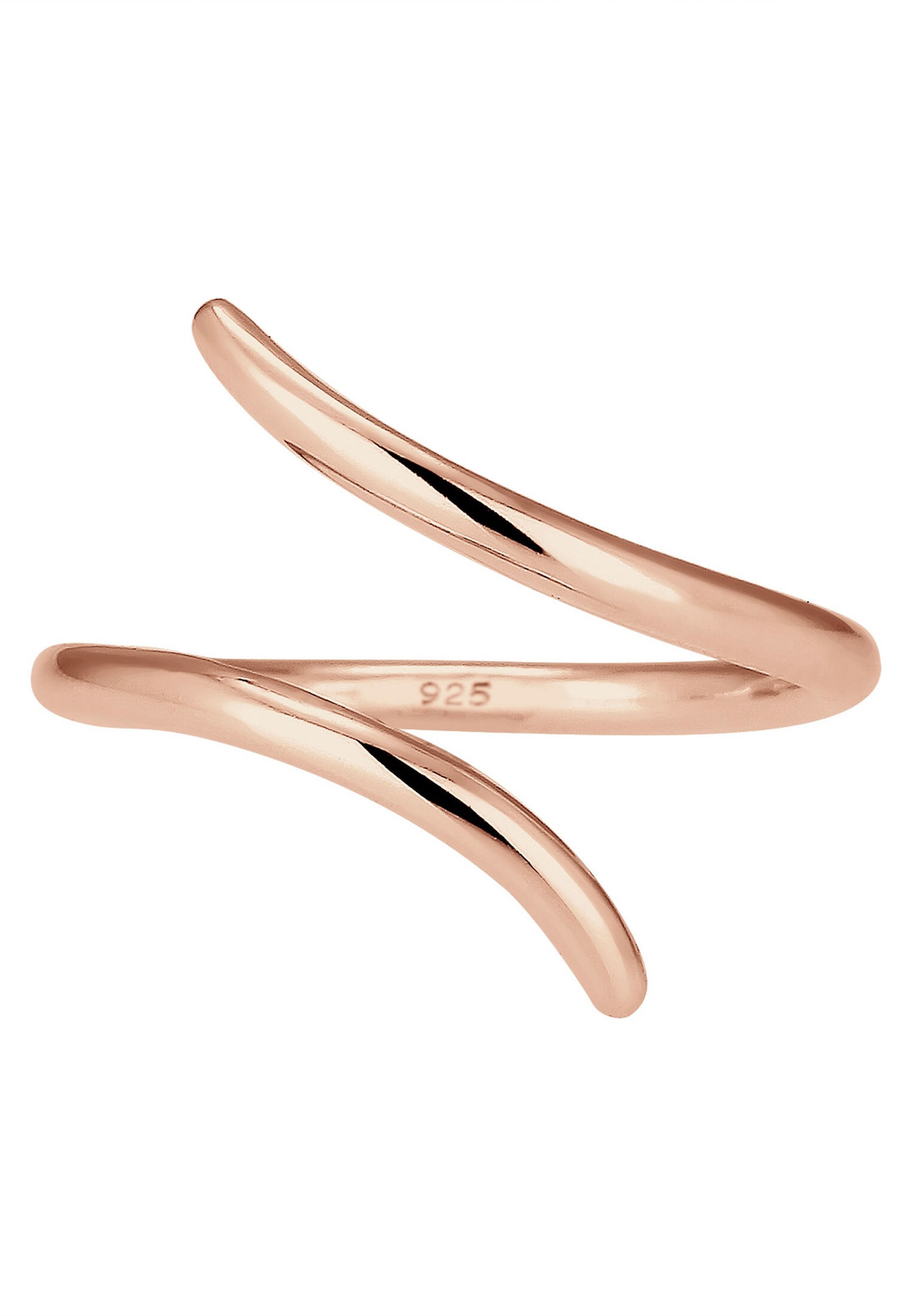 Elli Femmes Enroulement Statement Géo en Argent Sterling 925
