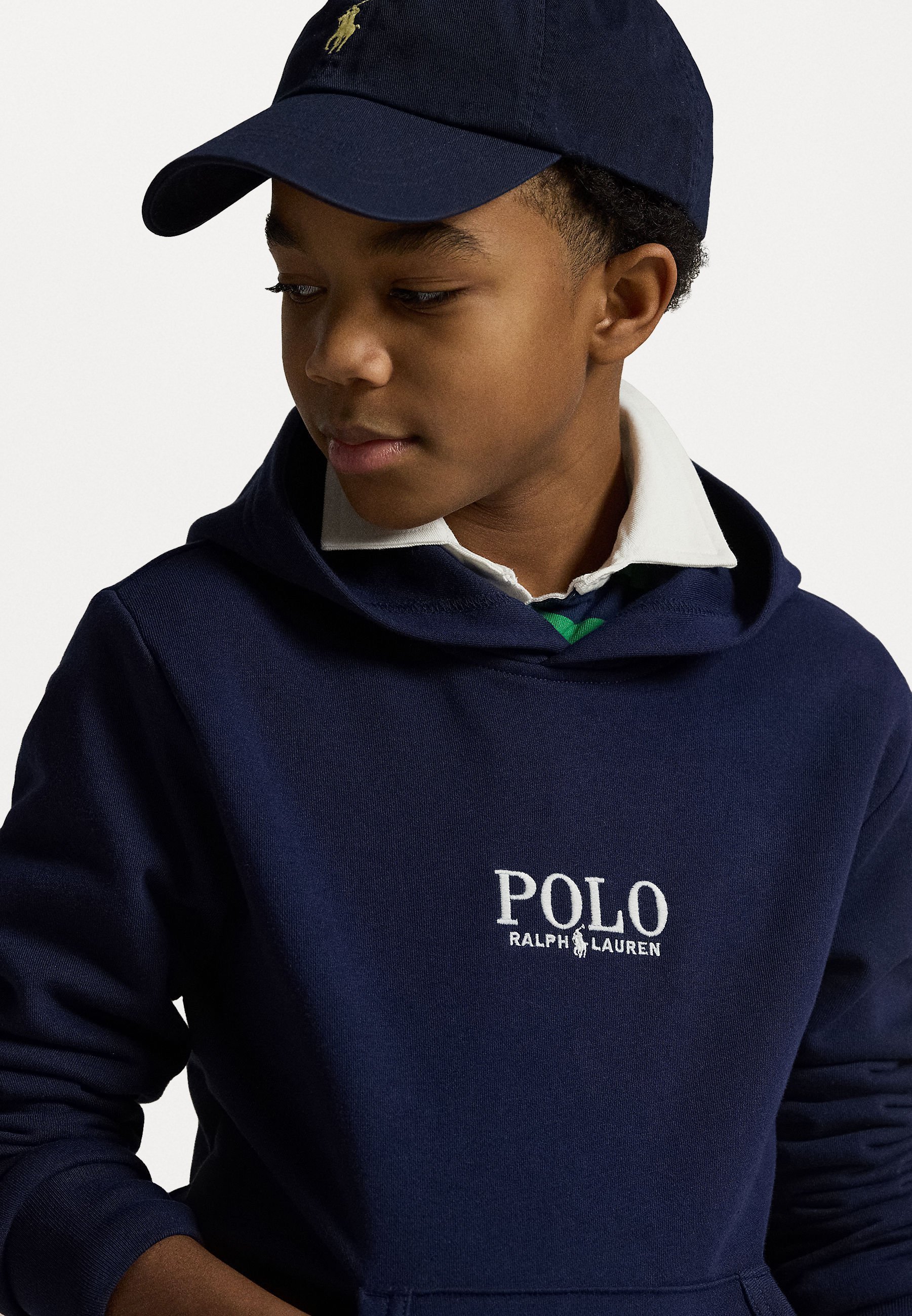 Polo Ralph Lauren LOGO FRENCH TERRY HOODIE - Hoodie - raffiniertes Marineblau