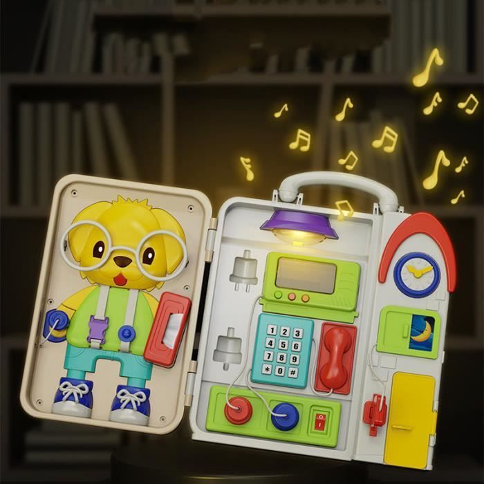 Brinquedos educativos - Marca - Modelo - Desenvolvimento infantil - Sons e luzes - Branco