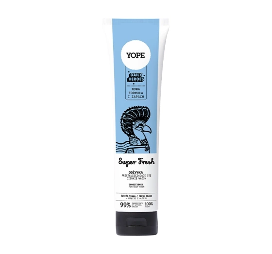 Yope Naturalna odżywka Świeża Trawa 170ml