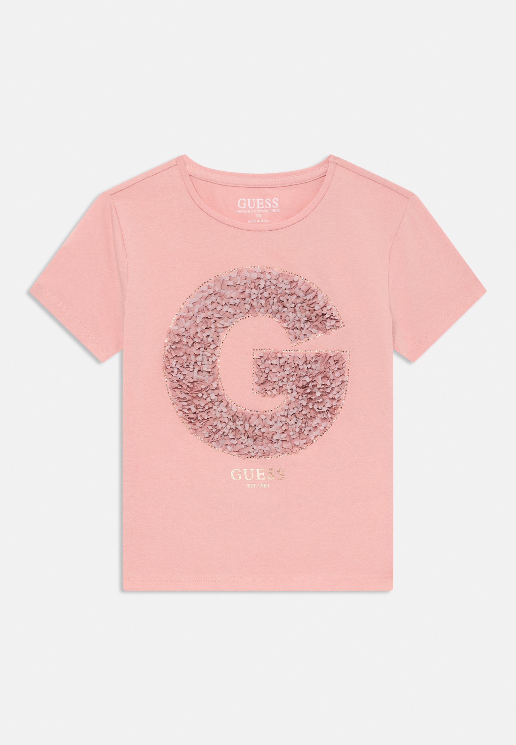 Guess JUNIOR MIDI - T-shirt met print - geliefd roze