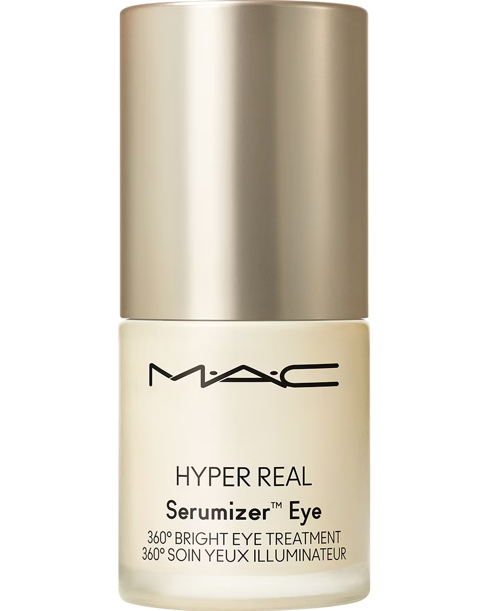 MAC Hyper Real Eye Serumizer Un ser pentru ochi care reduce cearcănele și tonifică pielea din jurul ochilor.