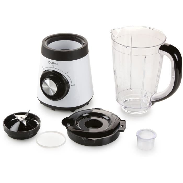 Liquidificador - Batedeira - DOMO - DO9203BL - 500 W - 1,5 L - Cinza