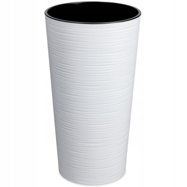 Kadax Doniczka Donica   Wkład Osłonka Biała 19cm