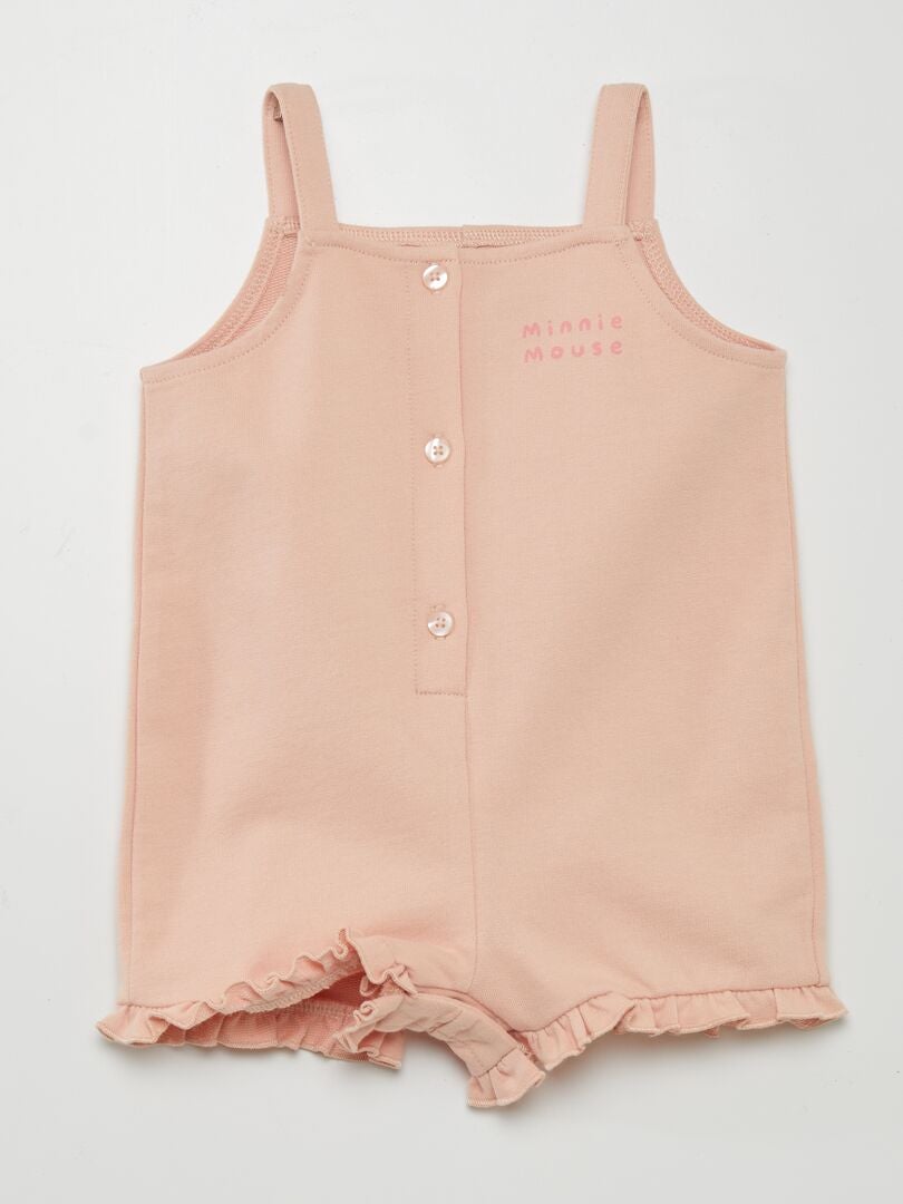 2-delige Disney-set bestaande uit een tuinbroek en een T-shirt - ROZE
