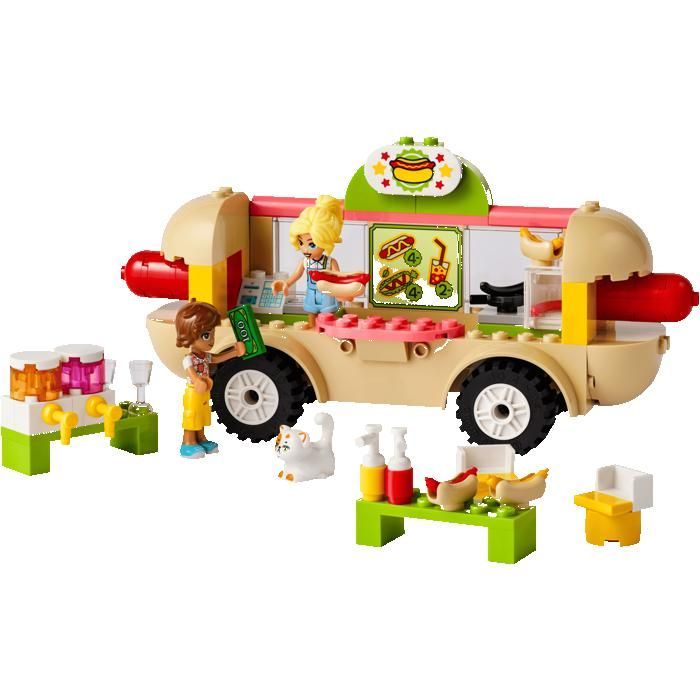 LEGO Friends 42633 Hot Dog Food Truck Gifts Toys Collectibles 4+