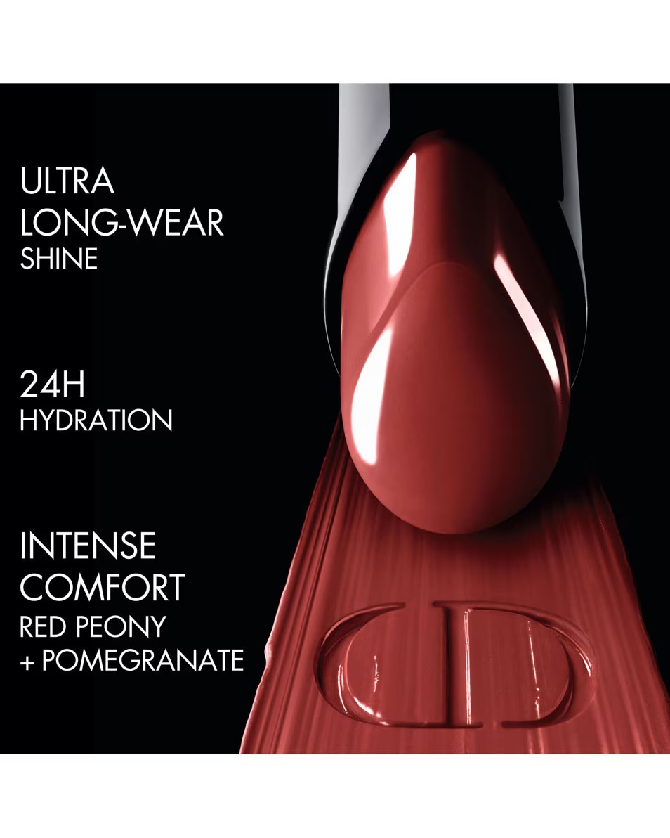 DIOR Rouge Dior On Stage - Κραγιόν με Λαμπερή Λάμψη για Μεγάλη Διάρκεια Κραγιόν με Λαμπερό Φινίρισμα