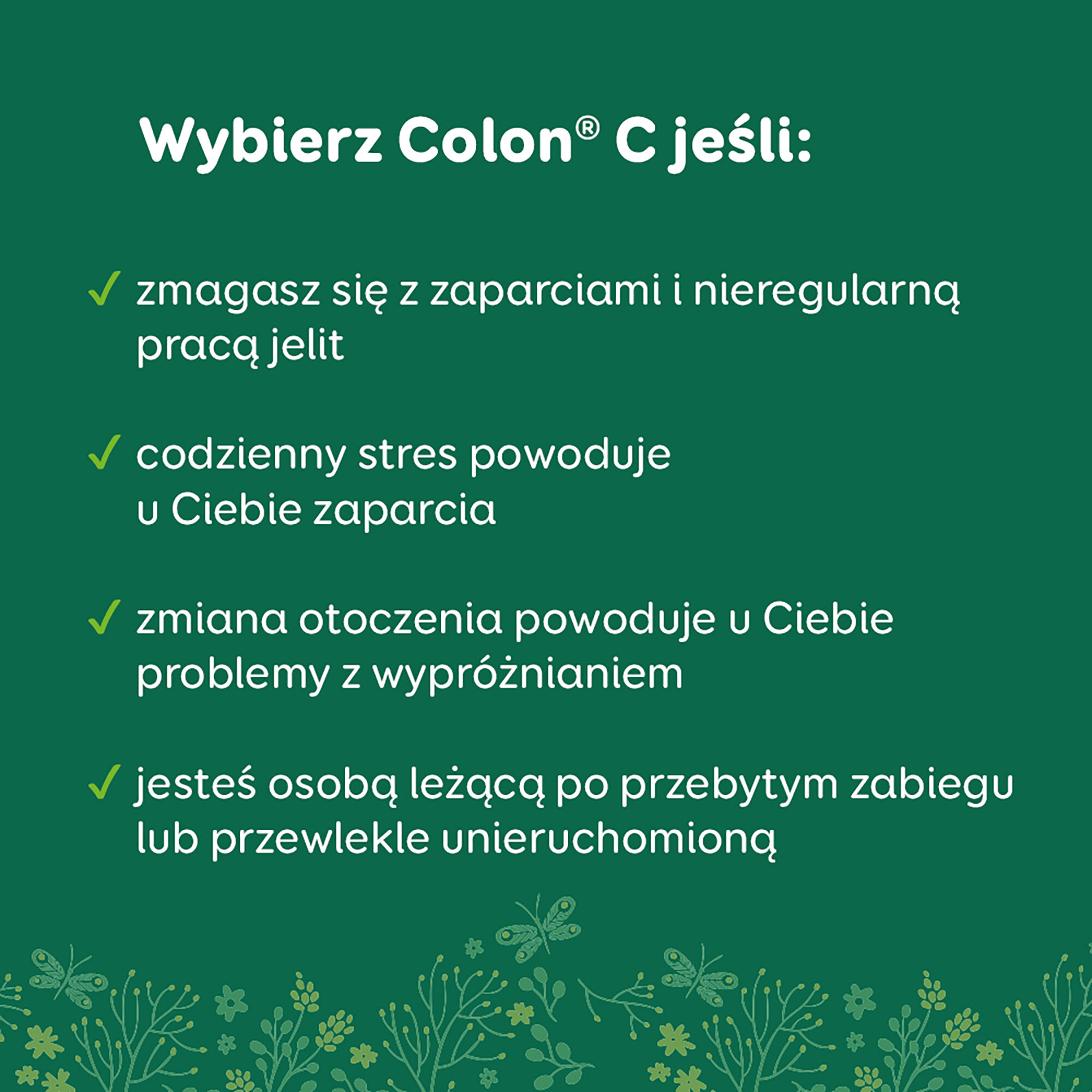 Reglarea funcției intestinale la nivelul colonului