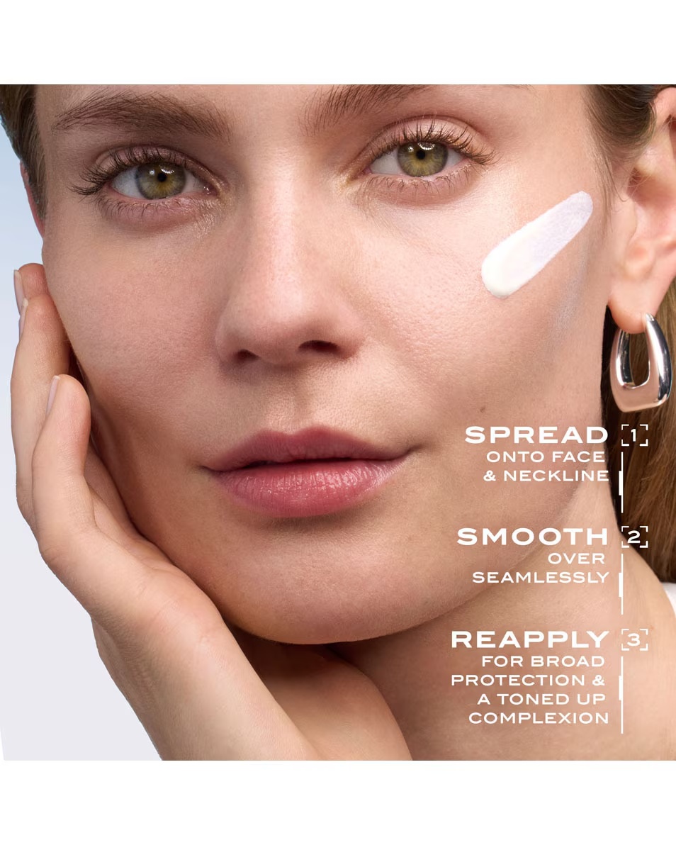 LANCASTER Sun Beauty jautrios odos mineralinis veido kremas SPF50