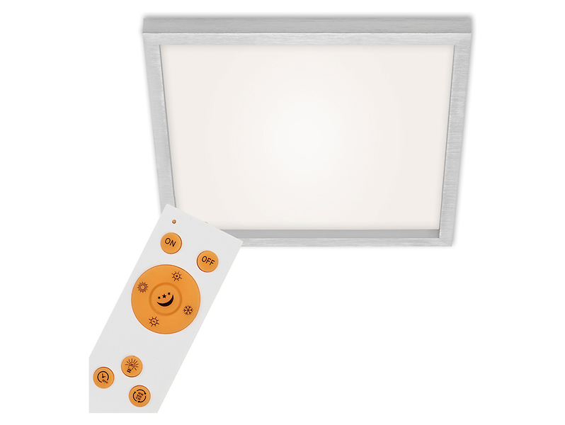 Plafon Geo Basic LED ze ściemniaczem srebrny