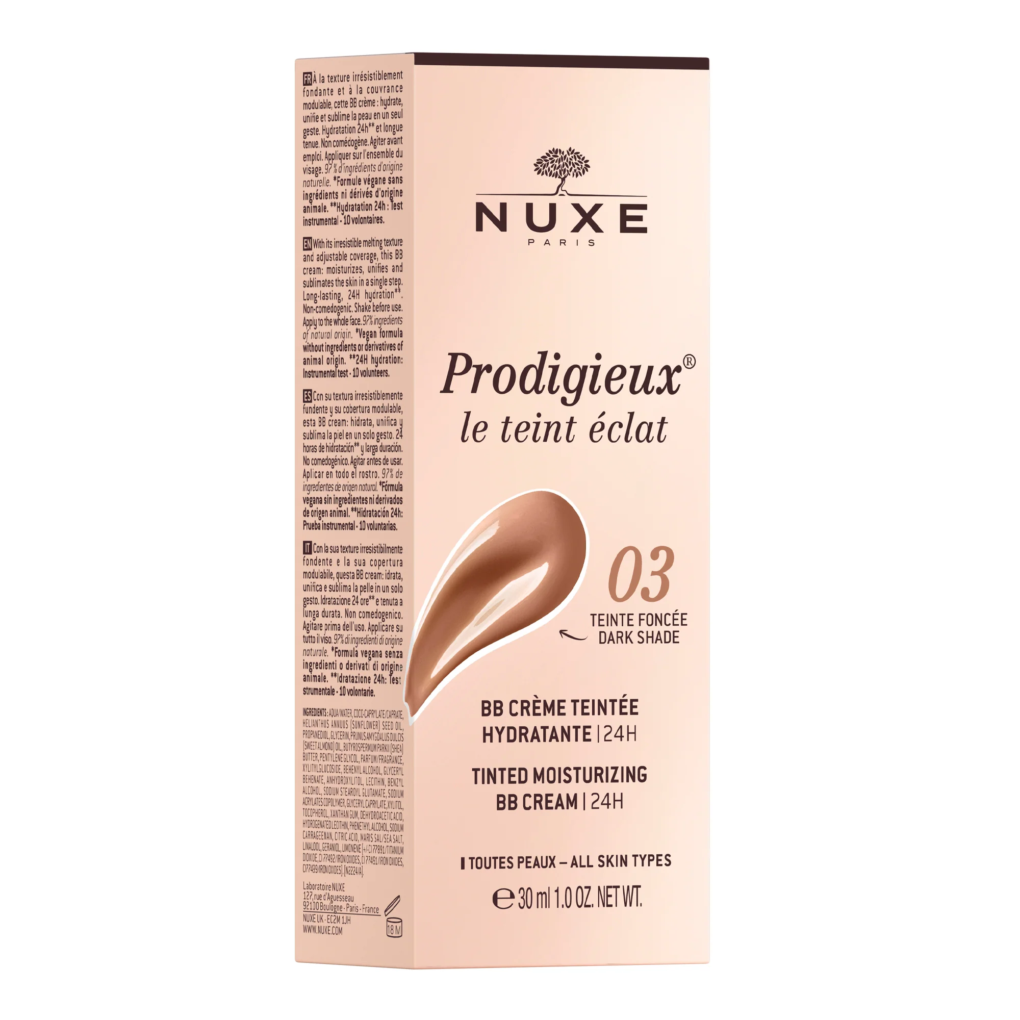 Colorito Prodigieux Le Teint Éclat - BB Cream Crema Colorata Idratante - BB Cream