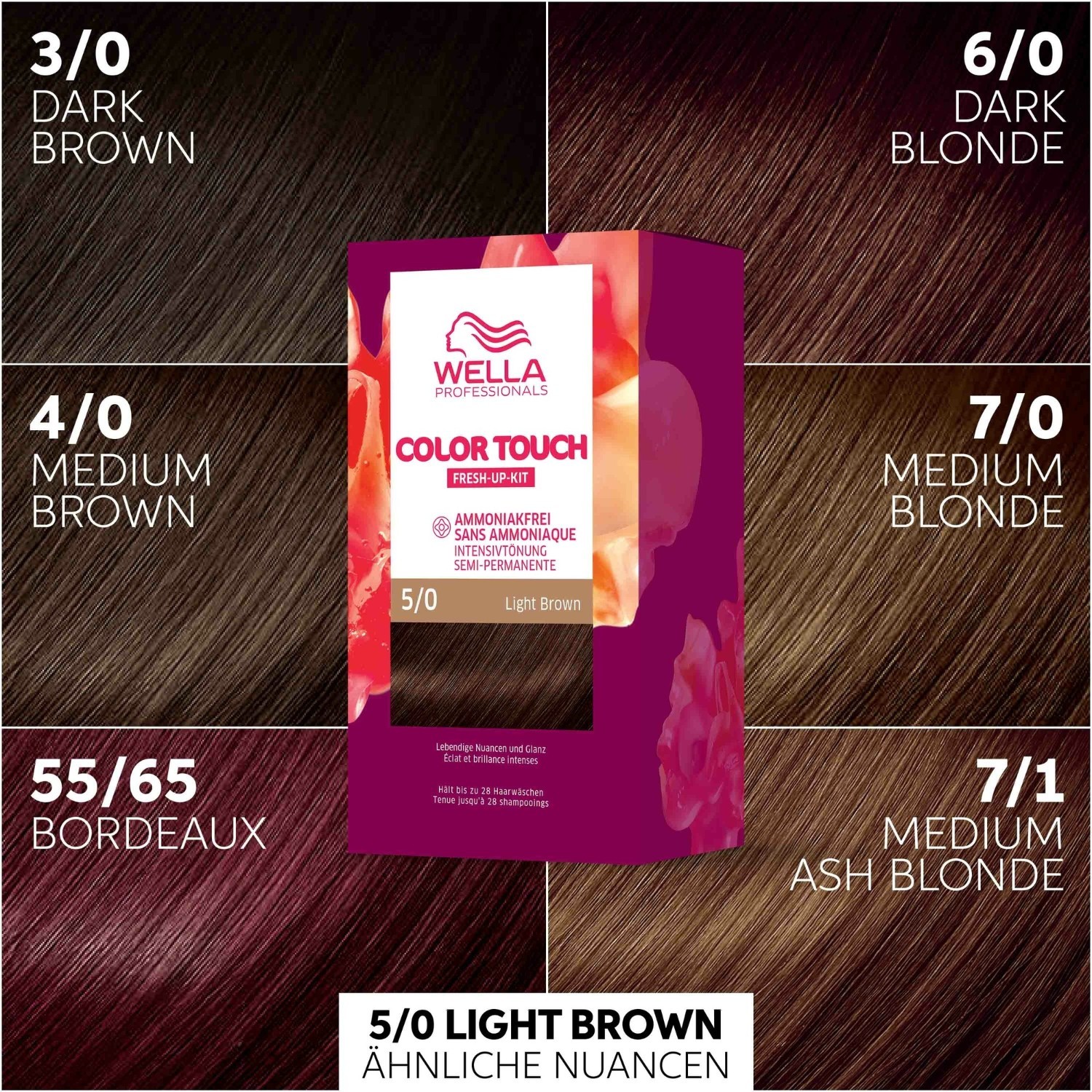 „Wella Professionals“ plaukų spalvos atnaujinimo rinkinys – 130 ml