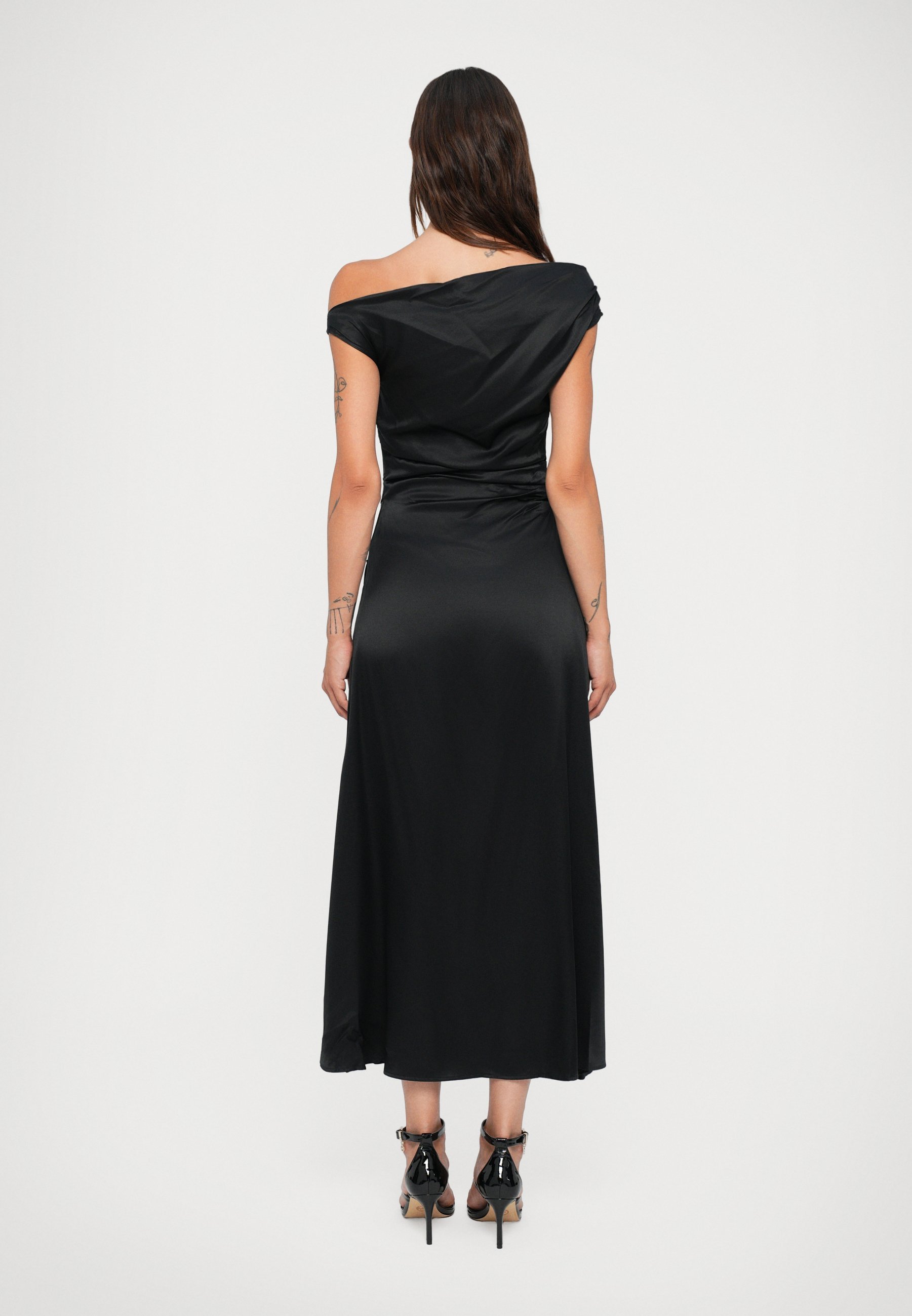 Vestido Staud Phare - Vestido de coquetel / Vestido de festa - preto