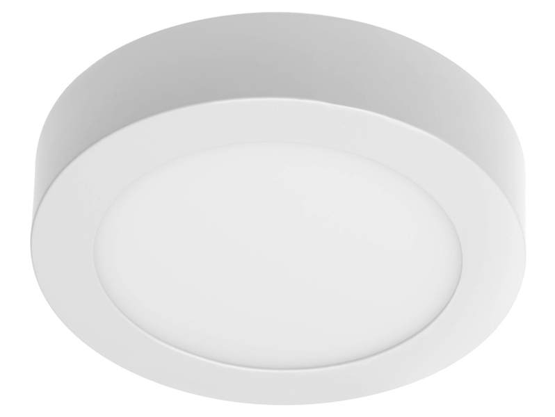 Plafon  Oris Plus LED 17 cmluminiowy biały
