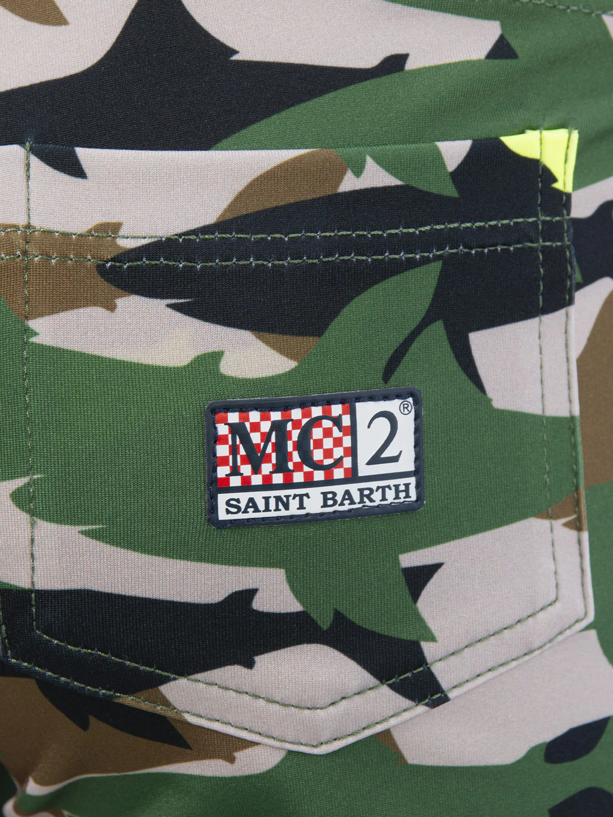 Lycra zwempak voor jongens met camouflage haaienprint