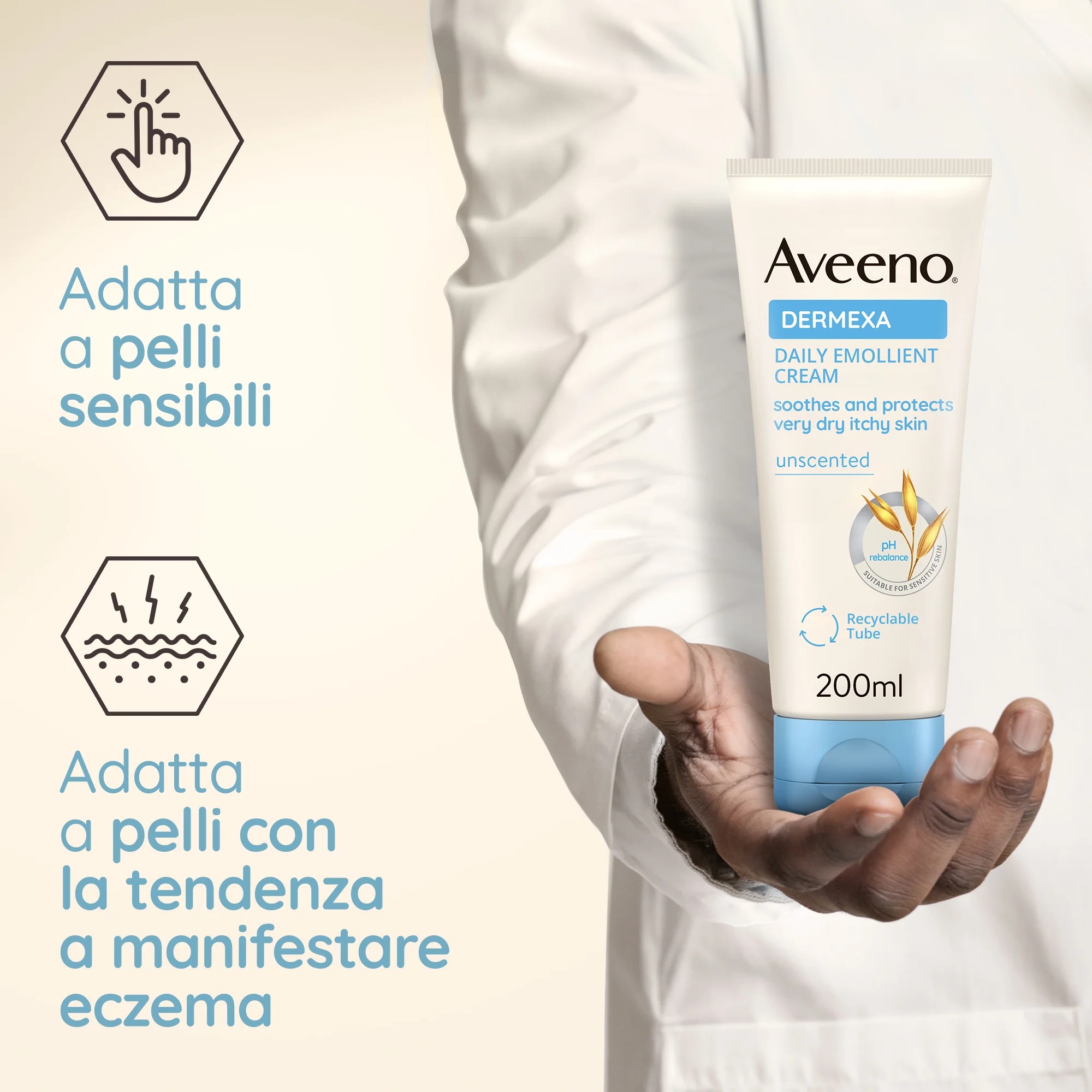 AVEENO Aveeno Dermexa Verzachtende Bodycrème 200 ml