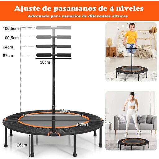  Mini-Trampolin von 120 cm Costway