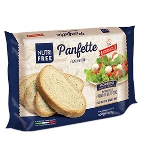 NUTRIFREE Panfette Nutri Free, pan de molde sin gluten. Nueva receta. 300 g.