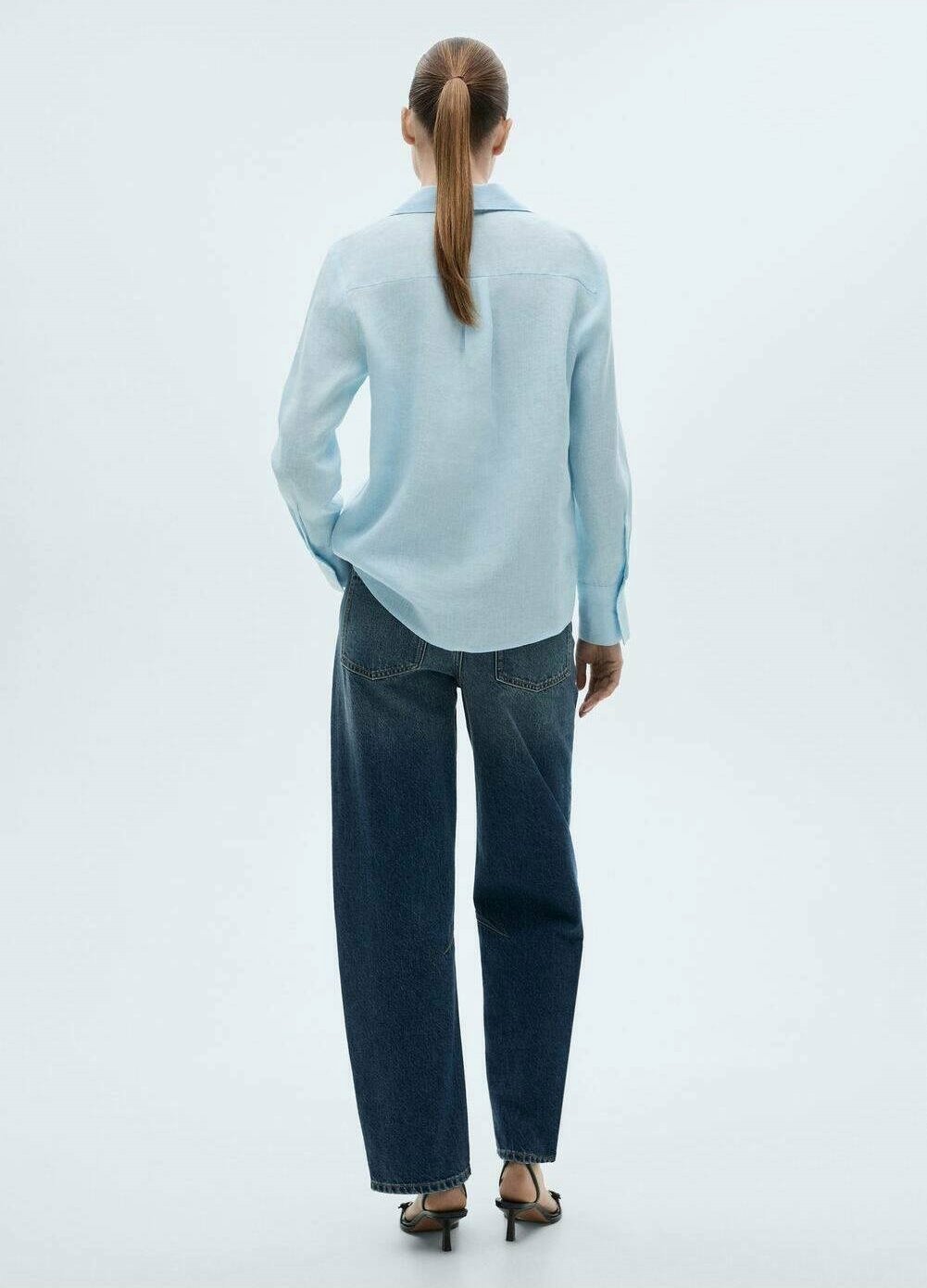 Mango SAMARA - Bluse - hellblau
