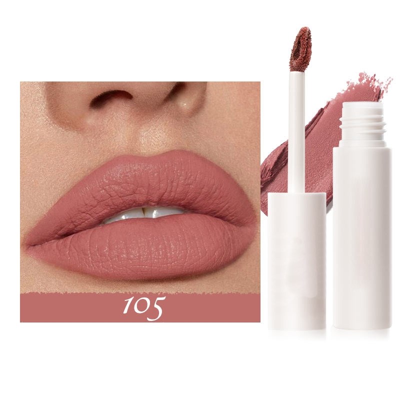 Rouge à lèvres mat longue tenue, texture velours, maquillage professionnel, haute qualité, waterproof, cosmétique femme